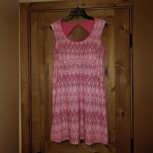 💥Title Nine Prana Pink Pattern Dress